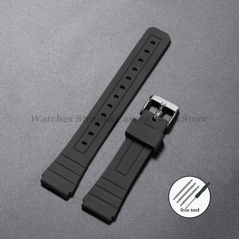 ตัวเลือกสินค้า ยางซิลิโคน 18 มม. สำหรับ Casio สายนาฬิกา SportBracelet