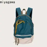 Miyagawa Lightweight Contrasting Color Backpack Korean Version Student Causal Travel Bag Niche Design Computer Backpacks 1