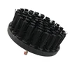 2/3.5/4/5'' Black Disc Drill Brush Attachment Power Hard Bristle Scrubber for Polisher Bathroom Cleaning Kit with Extender 6