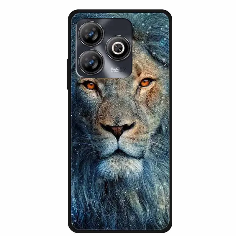 Luxury Black Silicone Soft Phone Case - Protective Back Cover Shell