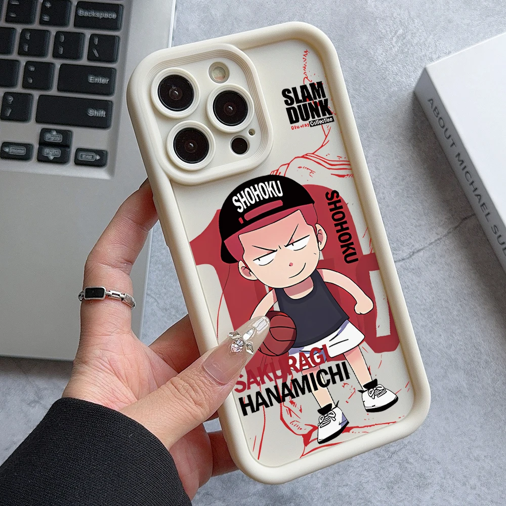 Slam Dunk Kaede Hanamichi Phone Case with Lens Cover