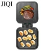 JIQI Household Double-sided Heating Machine Electric Baking Pan Crepe Pancake Maker BBQ Tool Frying Pan Bakeware Mini Skillet 2