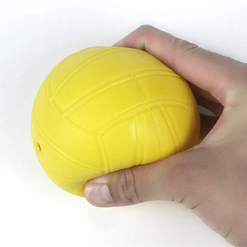 New-Viminston Roundnet Game Ball Replaceable Competitive Balls Mini Volleyball 3-Pack With Pump