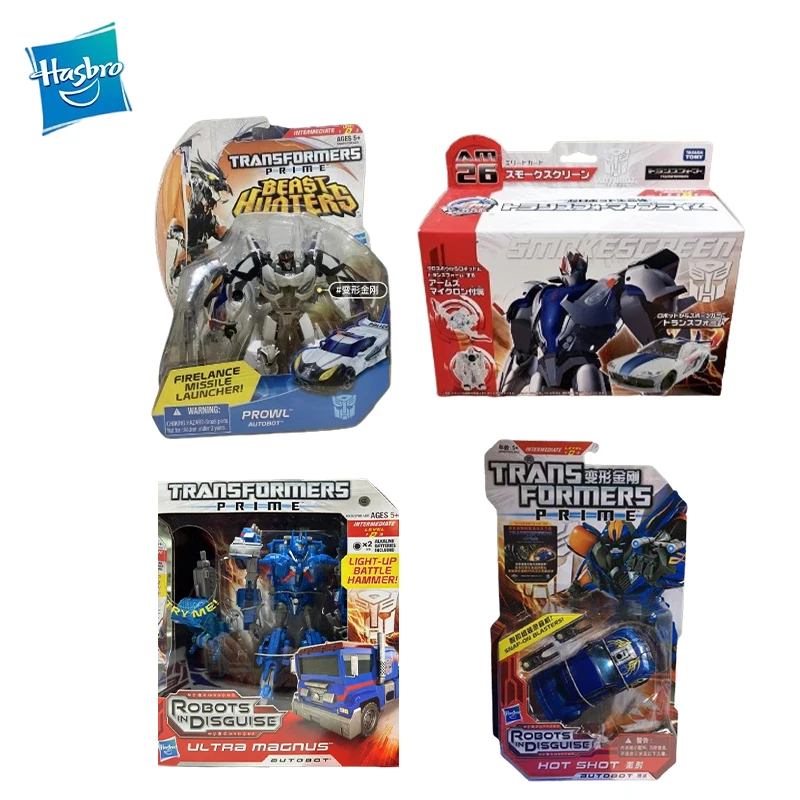 In Magazzino Trasformatori Originali Strappo: Prime Tfp Prowl Smokescreen Ultra Magnus Anime Figure Action Figures Model Toys