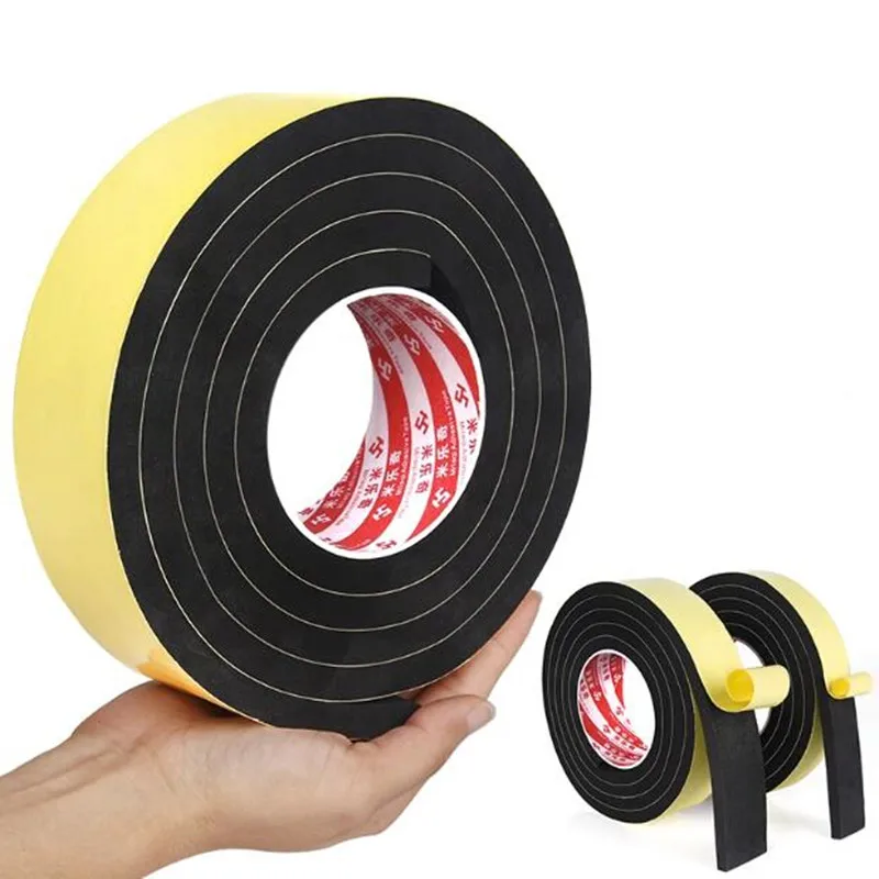 EVA Sponge Foam Rubber Tape Anti-collision Seal Stri Sound Insulation 1-10mm Thick 10-50mm Width sealing strip tape,sealing tape,sealing strip,soundproof foam
