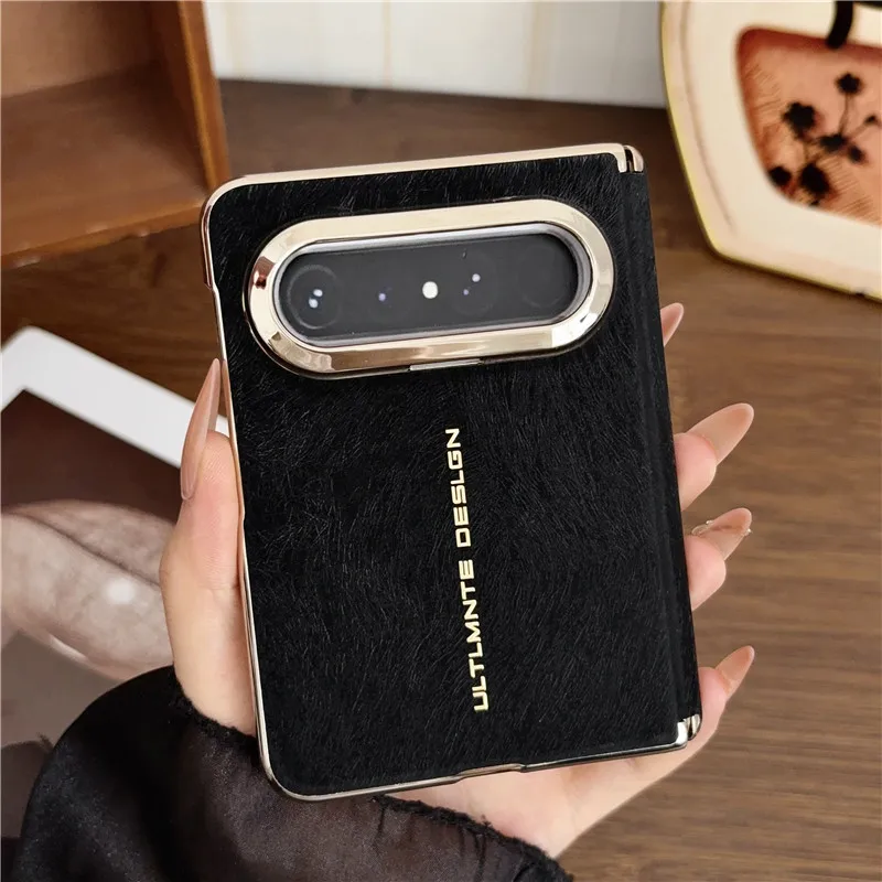 Luxury Magnetic PU Leather Anti-Fingerprint Non-Slip Phone Case