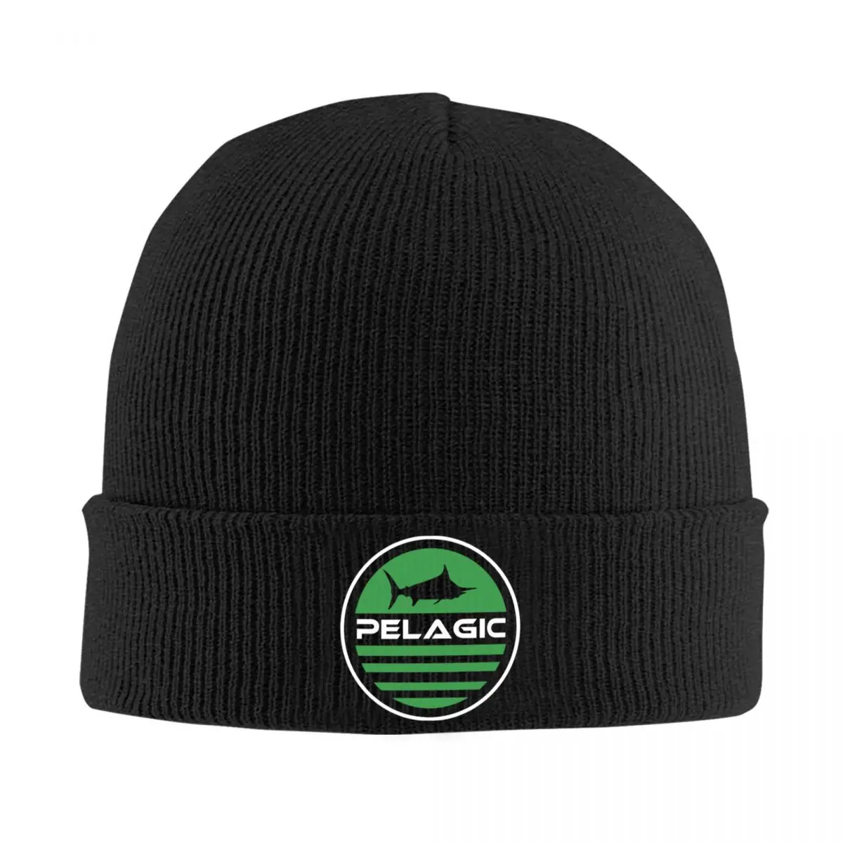 

Pelagic Fishing Skullies Beanies Caps For Men Women Unisex Trend Winter Warm Knitting Hat Adult Fisherman Fish Gift Bonnet Hats