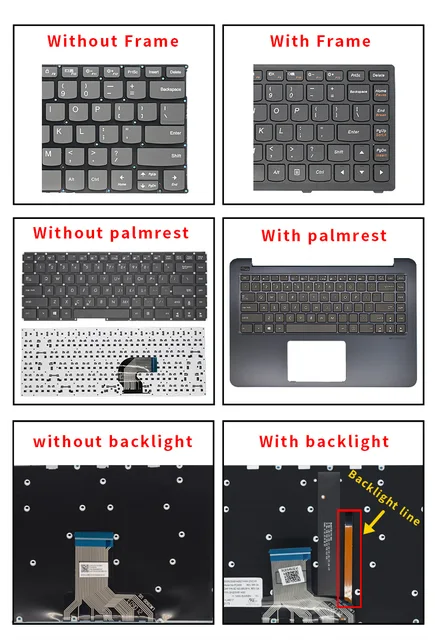 New HP Pavilion 11-AP / 11M-AP Laptop Keyboard - US QWERTY Layout, Black, 6-Month Warranty 4 thumbnail image