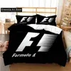 3D Print Fashion F-Formula 1 Racing Bedding Set Boys Girls Twin Queen King Size Duvet Cover Pillowcase Bed boys Adult Bedroom 4