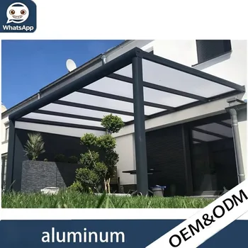 Pergola Gazebo in Alluminio Impermeabile per Esterni, Personalizzabile con Tetto a Lamelle Regolabili e Illuminazione LED Inclusa per Ambienti Esterni Domestici