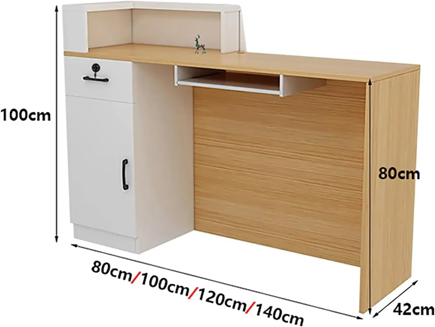 Counter Bakery Reception Salon Cashier Table Customer Center Aesthetic Furniture Desk Luxury Business Modern Shop Beauty Spa