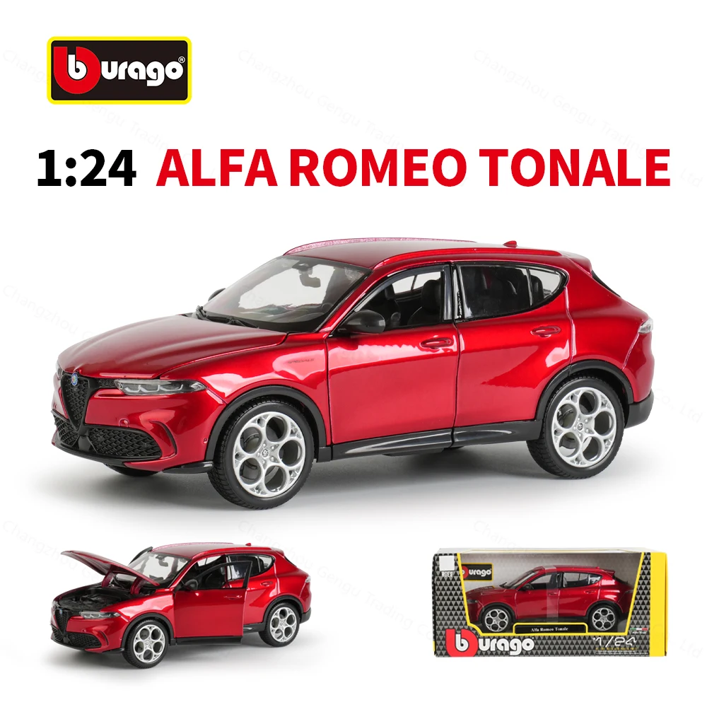 Bburago 1:24 Alfa Romeo Tonale Die-Cast Collectible Car Toy