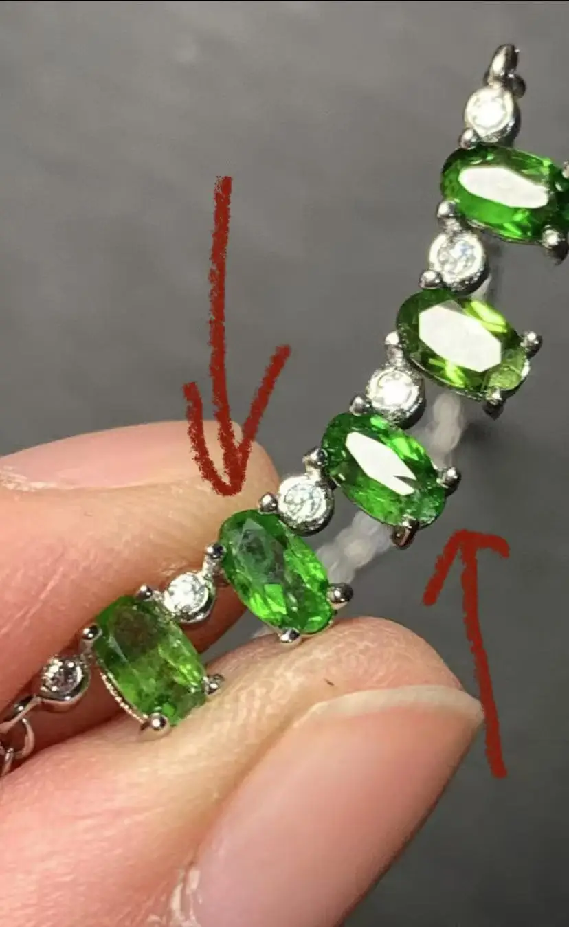 Natural Diopside Pendant Necklace Fine Jewelry Handmade Stones Wholesale Healing Energy Gift Lucky Jewelry stainless steel