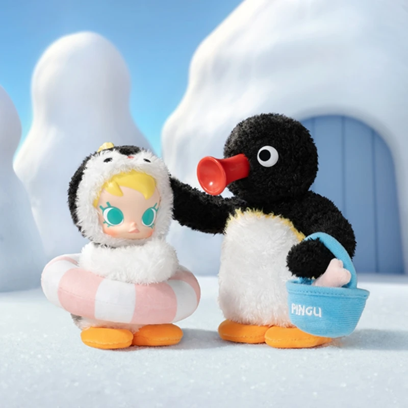 Baby Molly Pingu Happy Fishingシークレット Baby Molly × Pingu Happy Fishing Series-Vinyl Plush Pendant