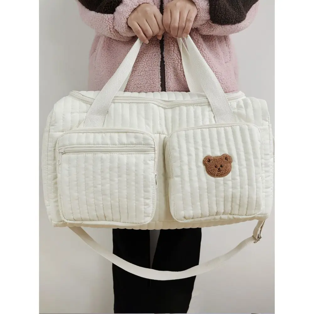 Polyester Diaper Changing Tote Bag for Mommy