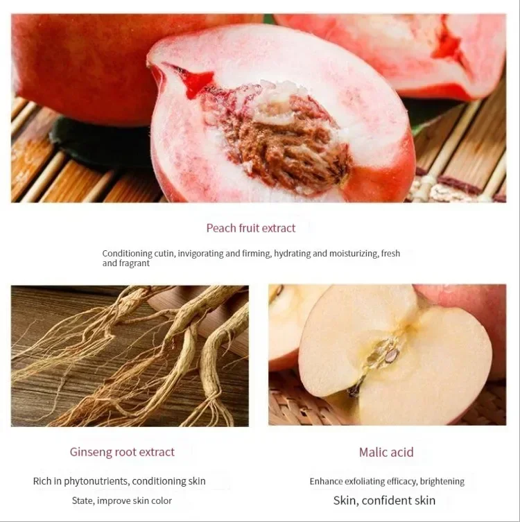 Facial Exfoliating Body Scrub 140g Whitening Moisturizing Peeling Cream Gel Face Scrub Clean Pores Tender and Moist