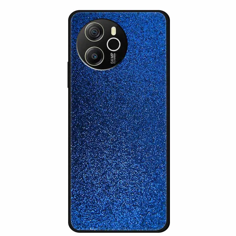 Black Silicone Soft Back Protective Case Cover