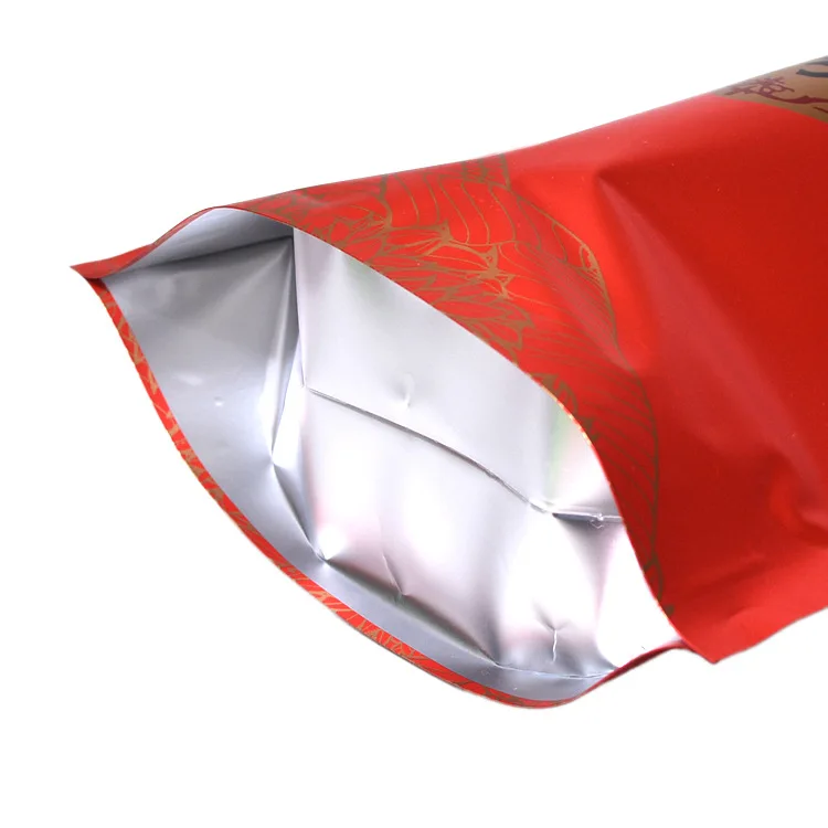 Thick Tea Bag Da Hong Pao Oolong Tea Bag Sealed Zipper Bag Self-sealing Self-supporting Bag NO Packing Bag