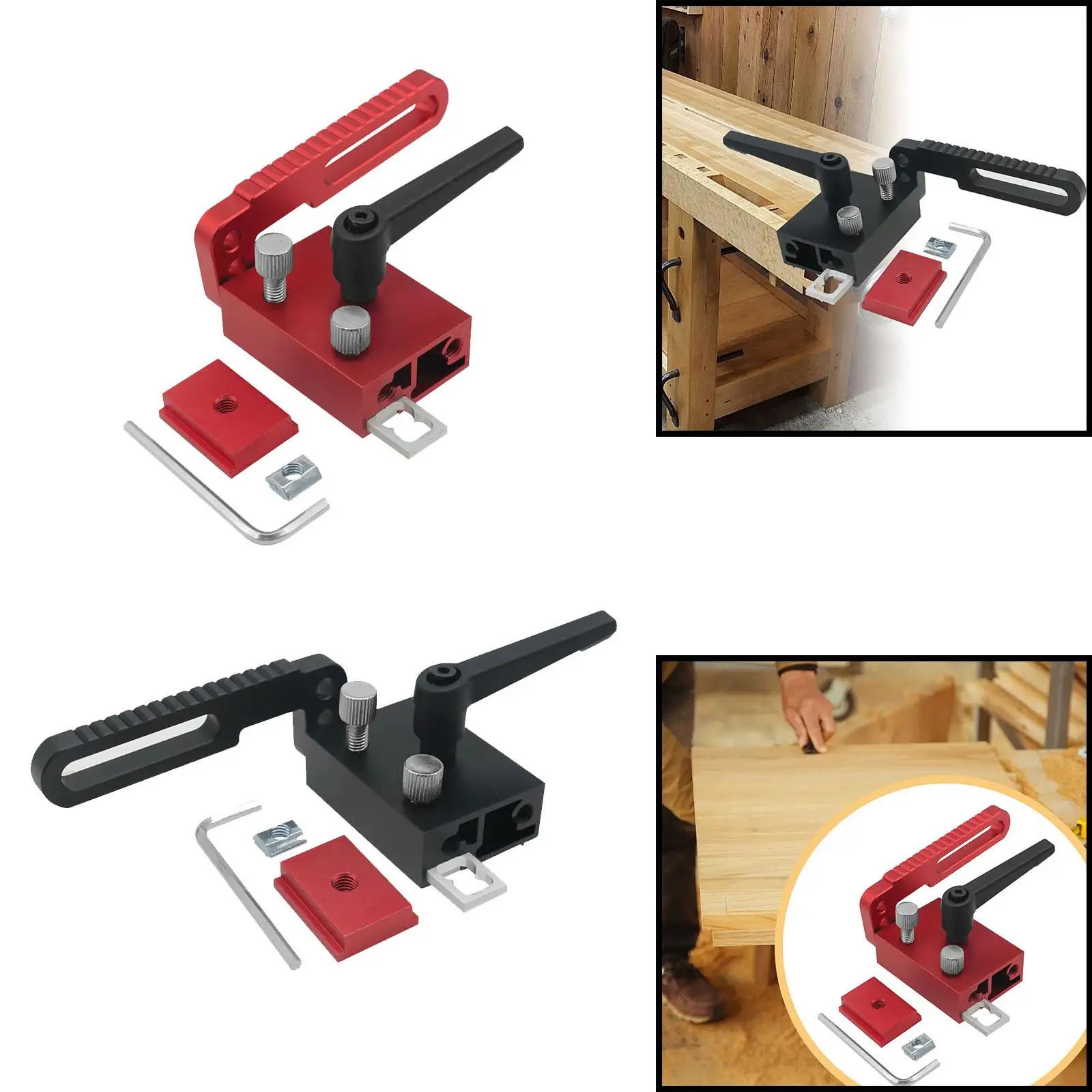 목공 작업대용 마이터 트랙 스톱 조정 장치, 슬라이딩 브래킷, 75 타입 마이터 트랙 테이블