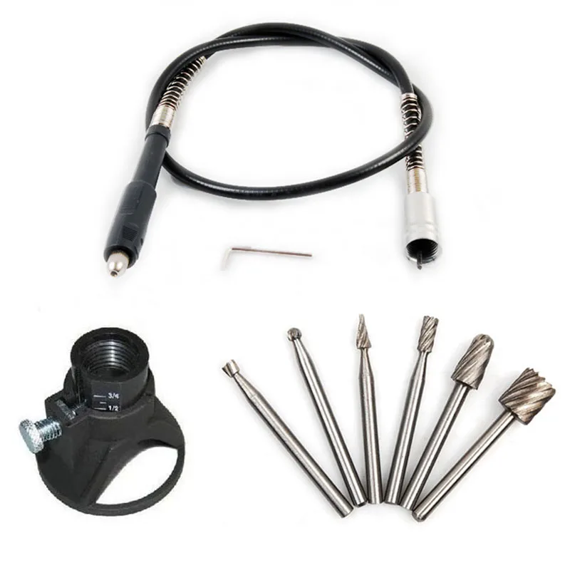 Dremel Drill Locator Rotary Strumento Grinder Flessibile Albero Flessibile Dremel Adatto Foredom Situato Horn Accessori Dremel Utensile Rotante
