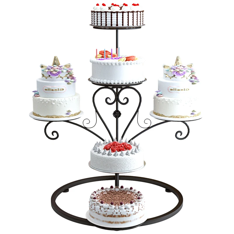 Party Events Cake Stand Pastry Confectionery Cupcake Stand Design Cake Board et Display Cosas De Cocina Kitchen Supplies