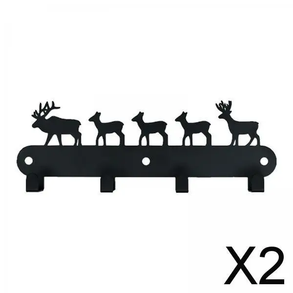 

2xCoat Hook Towel Hooks Coat Rack Hooks Bath Hooks Metal Rack Metal Key Holder