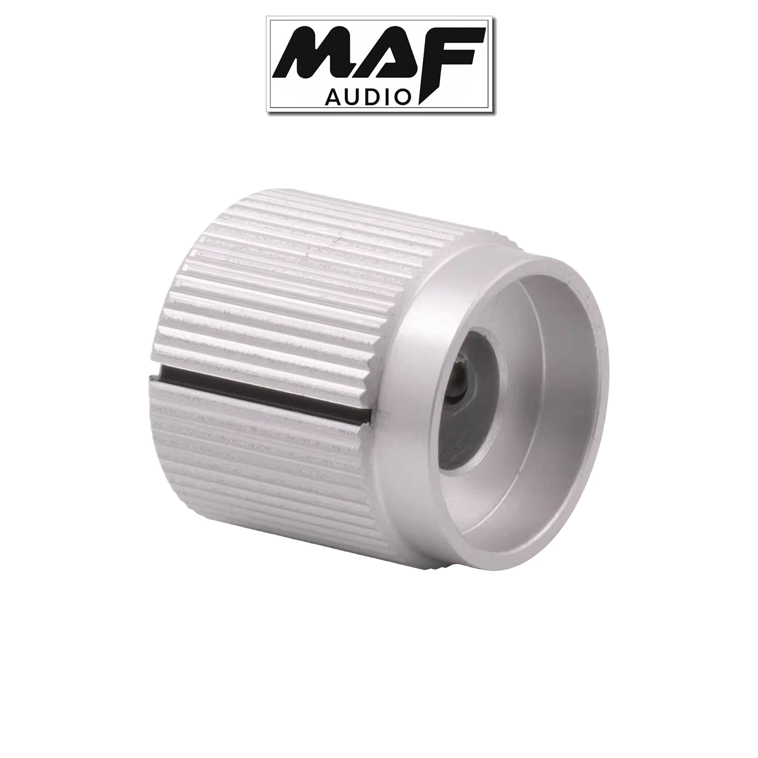 10 Stück 6mm Schaft Aluminium Audio-Lautstärkeregler Potentiometer-Knopf für HIFI-Verstärker Lautsprecher Mixer Gitarre DJ – Detail 18