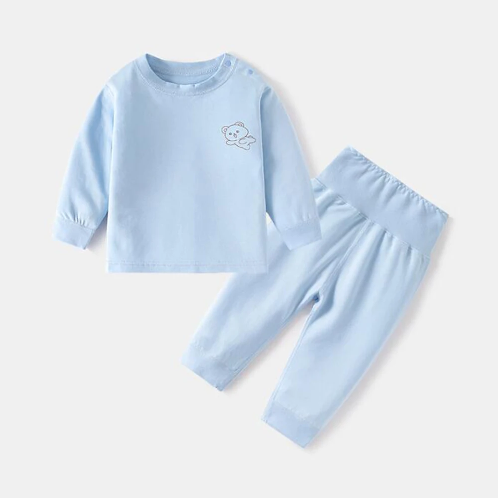

Baby Boy Clothes Set Spring Autumn Pullover Long Sleeve Tops Pants 2Pcs Baby Girls Clothes Casual Infant Outfits High Quality