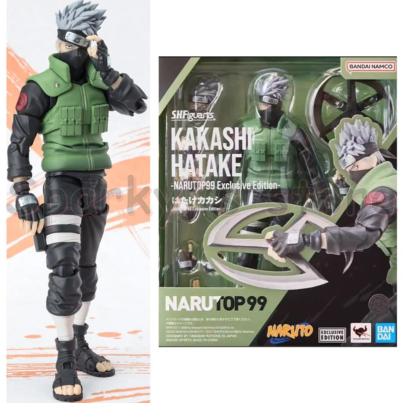 バンダイオリジナル S.H.Figuarts ナルト: 疾風伝アニメフィギュアうち