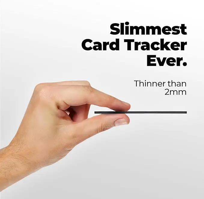 Smart GPS Card Tracker Work with IOS Find My APP Anti Lost Item Locator for iPhone Luggage Bag Key Finder Bluetooth-compatible 6