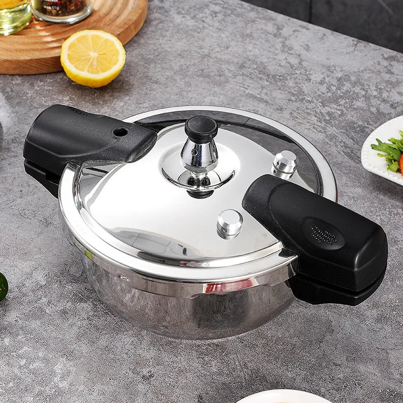 Stainless Steel Pressure Cooker Open Flame Induction Cooker Universal Household Explosion-proof Pressure Fast Cooking