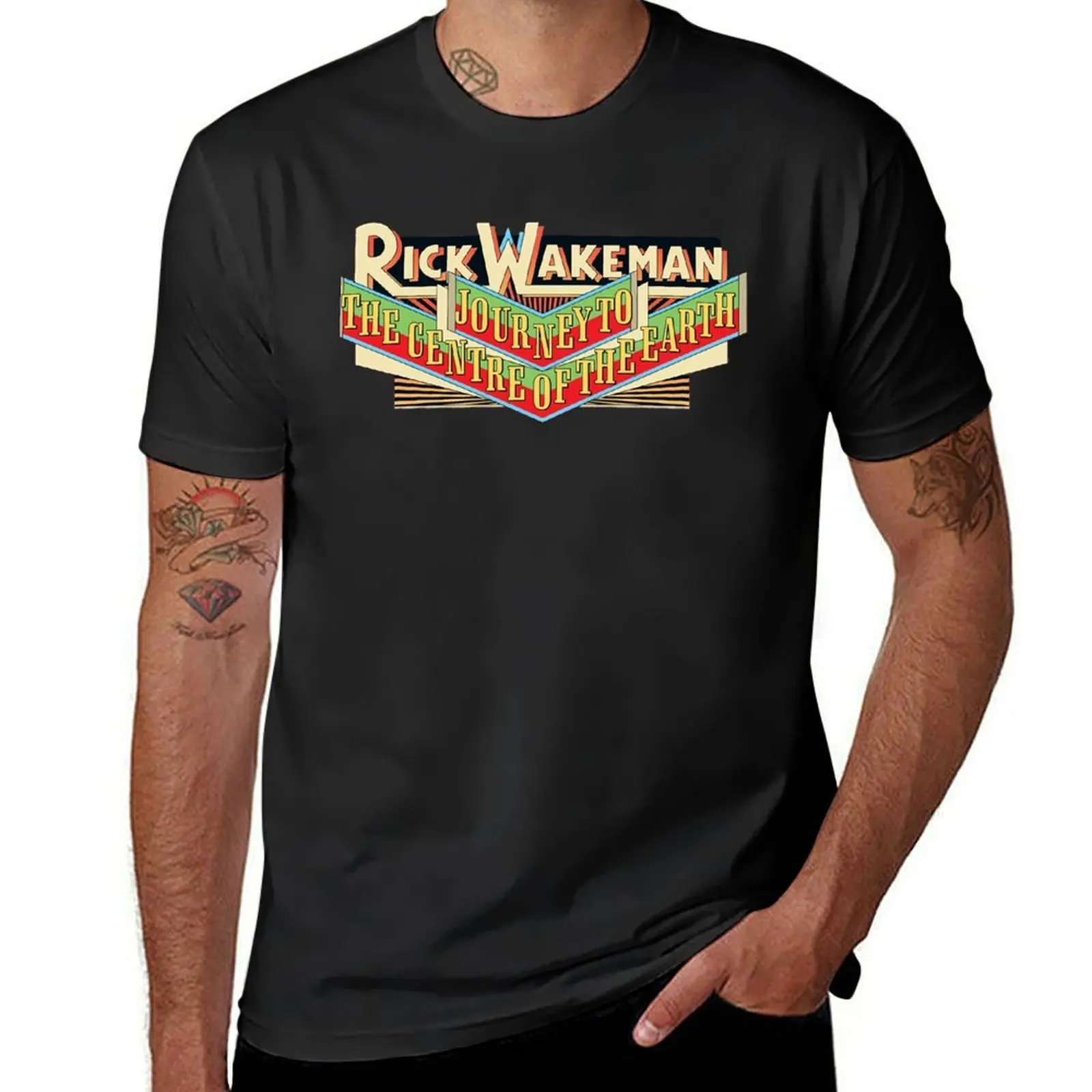 

Rick Wakeman For Men & Women T-Shirt oversized oversizeds sweat vintage clothes mens workout shirts