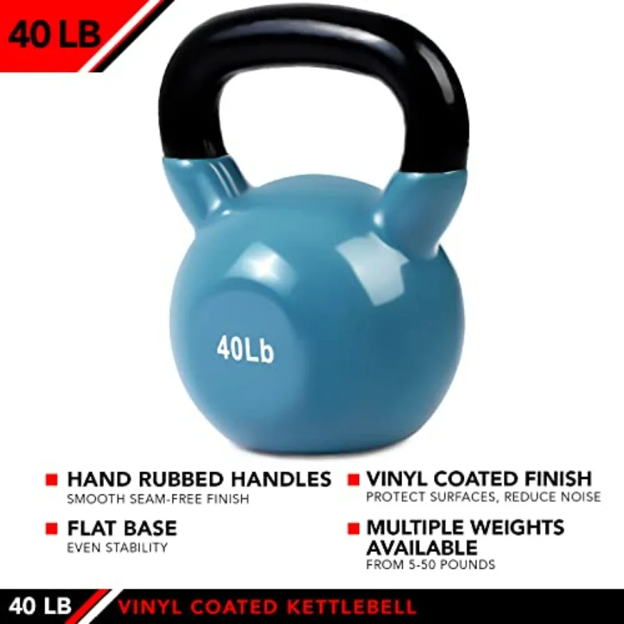 Kettlebell Weights Vinyl Coated Iron
