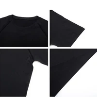 T-shirt de compression élastique pour homme, séchage rapide, sport, athlétique, gym, entraînement, été 6