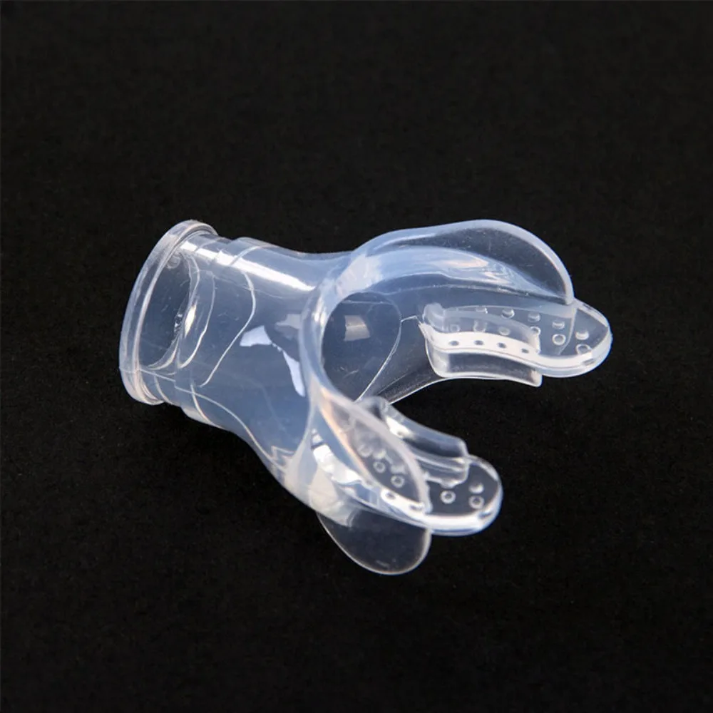 Diving Equipment Silicone Front Swimmer Snorkel Adjustable Silicone Swim Training Snorkel Comfortable Soft Diving Snorkel 2