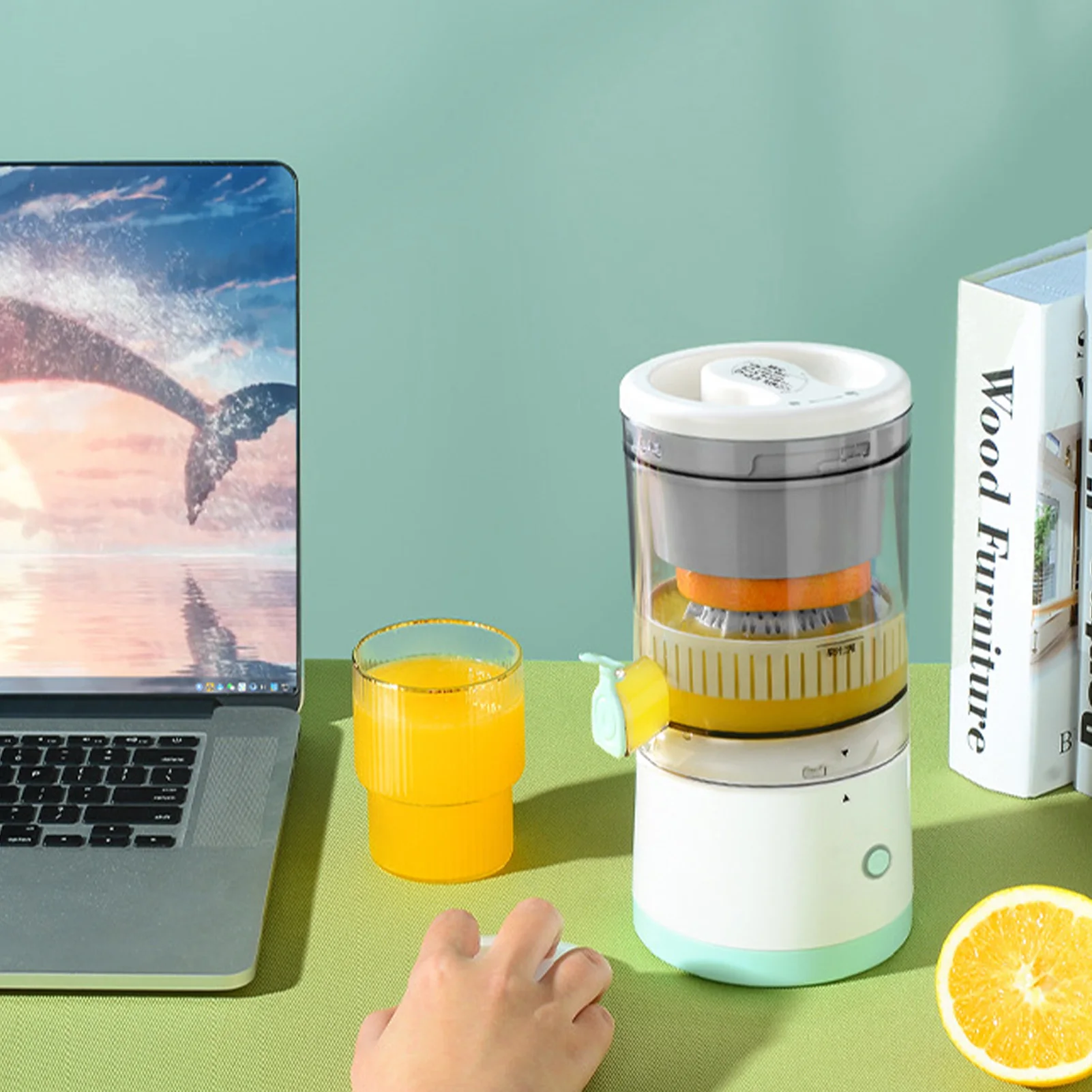 Citrus Juicer Orange Juicer with Powerful Motor Electric Juicer Large Capacity Orange Juice Squeezer Easy to Clean Citrus Juicer