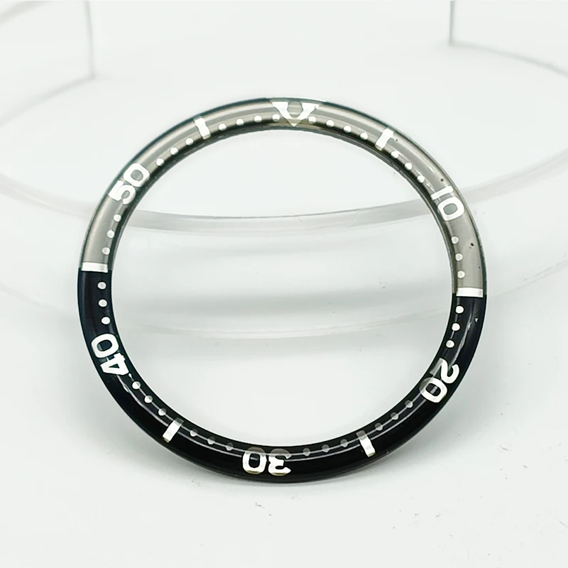 Premium 38mm Diver Watch Bezel Insert - Aluminum Resin Bezel Ring Spare Part