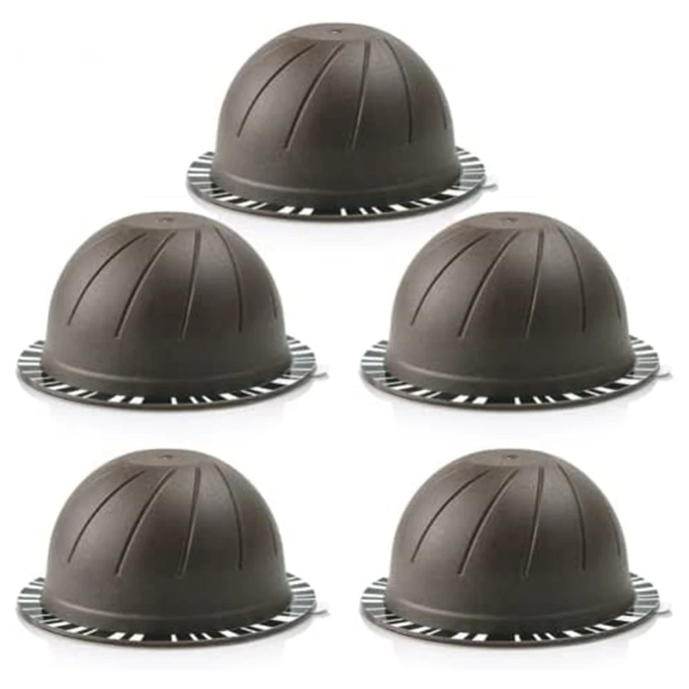 5 Pezzi Riutilizzabili Utilizzando Capsule Di Caffè Per Cialde Riutilizzabili Nespresso Vertuo Vertuoline 150Ml