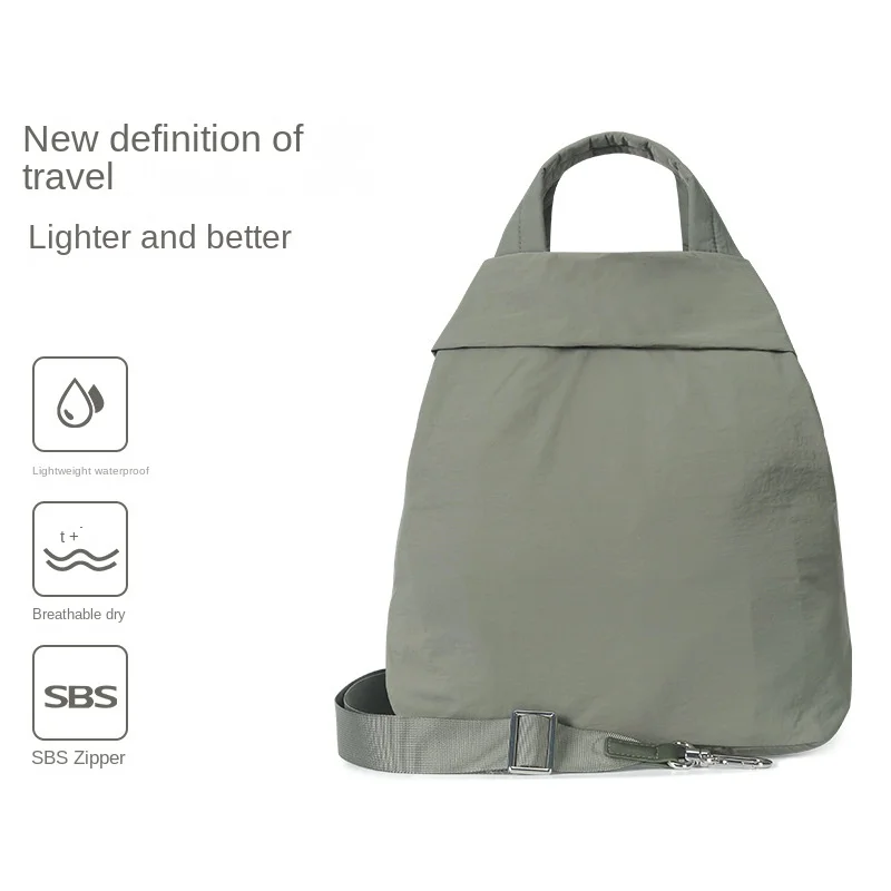 Moisture Permeable Large Capacity Handbag Fashionable All-match Crossbody Bag Women's Simple Light Outdoor Shoulder Bag Mermaid 2