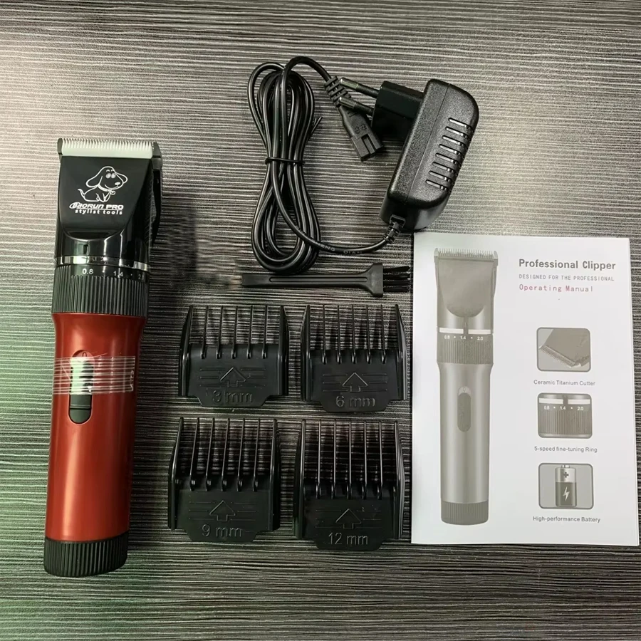 BAORUN P6 Professional Dog Hair Trimmer Low-noise Cat Grooming Clippers for Dog Rechargeable Hair Cutters Haircut Machine pet clipper dog hair trimmer pet hair trimmer dog clipper