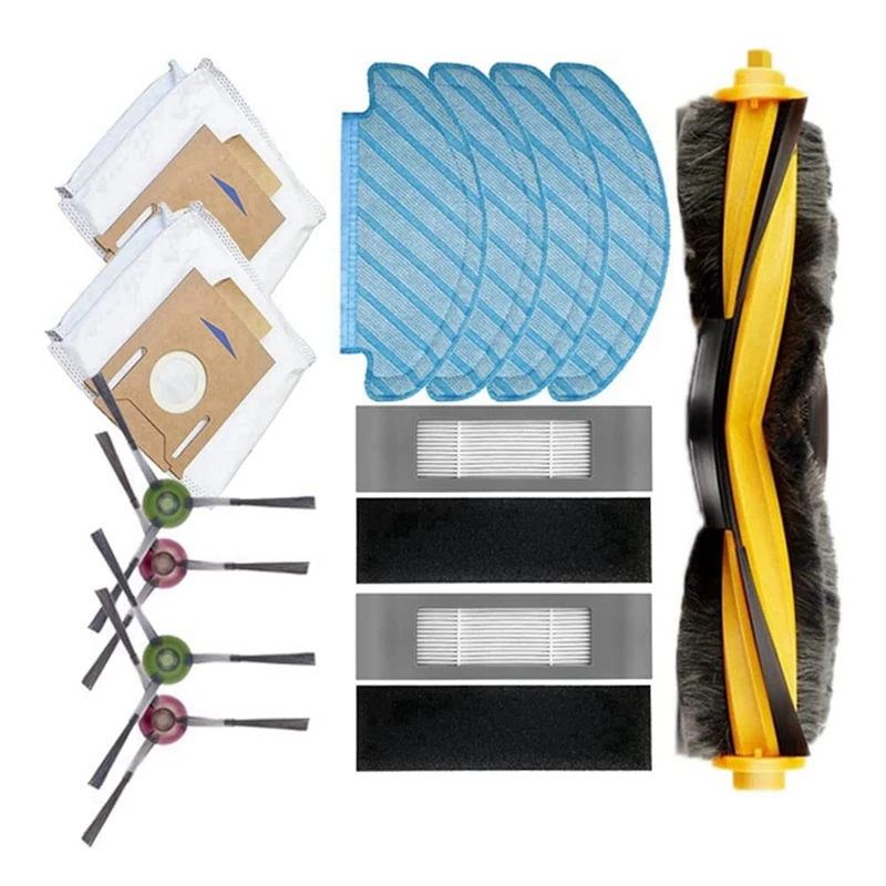 

Мешок для сбора пыли с основной щеткой Для Ecovacs Deebot OZMO 920 950 T5 T8 T8 AIVI N7 N8 Pro T9 T9MAX / T9