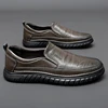 Golden Sapling Fashion Men's Loafers Leather Flats Classics Driving Shoes Platform Footwear Men Casual Formal Business Shoes 2