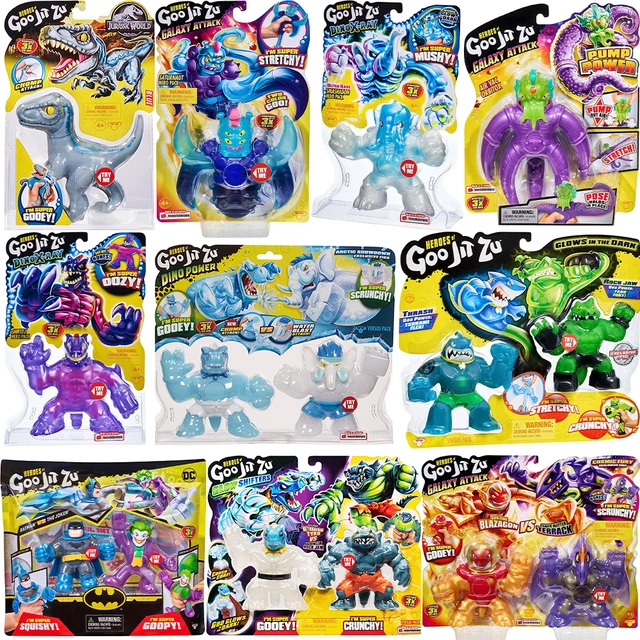 Goo Jitzu D37X-Ray GALAXY ATTACK Blast Glow Shifters, Goojitzu D37Power,  Figurines d'action, Squishy Goo