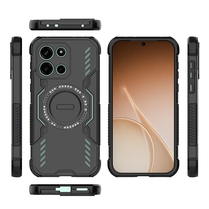 Armor Heat Dissipation Wireless Charging Shockproof Case