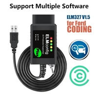 For Ford FORscan USB OBD2 ELM327 V1.5 with Switch CH340 PIC18F25K80 Chip Forscan FoCCCus HS CAN And MS CAN Car Diagnostic Tool 1