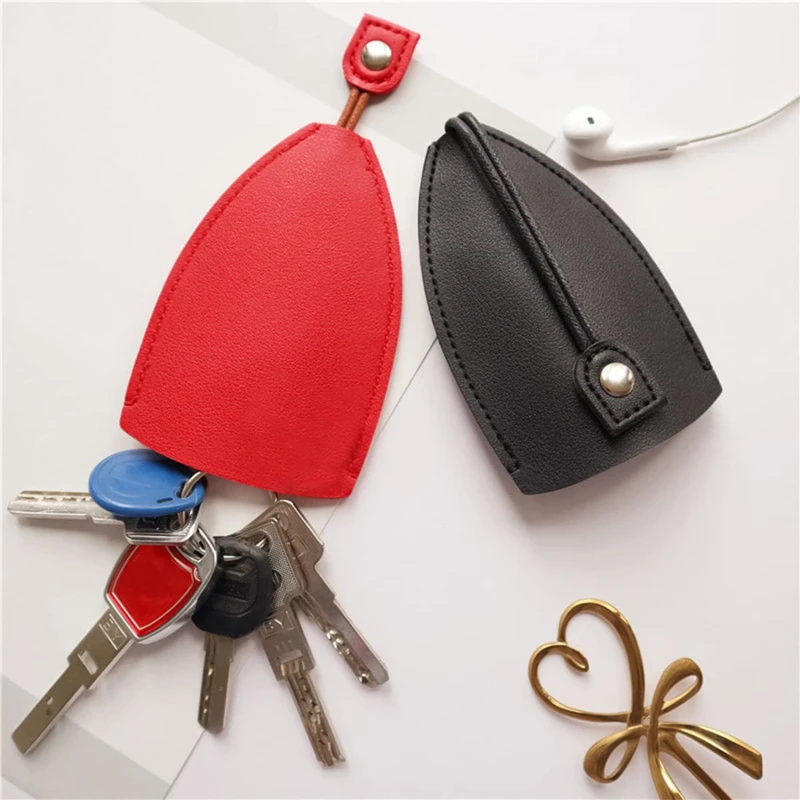 Bolso Para Llaves Carteras De Cuero PU Para Llav De Coche, Llavero