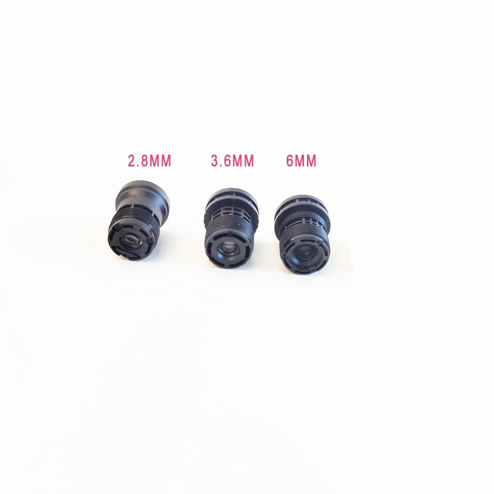 Obiettivo fisso Marviosec 5MP 1/2.7 pollici con interfaccia M12, 2.8 / 3.6 / 6 mm opzionale, per telecamera IP di rete HD CCTV, ottima qualità - immagine 3