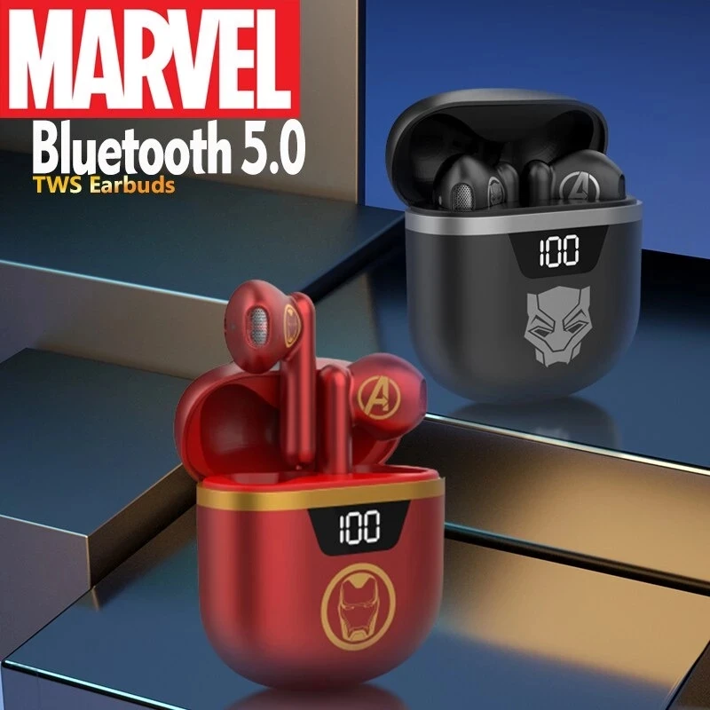 Оригинальные наушники Disney BTMV11 Iron Man TWS умные сенсорные Игровые с двойным
