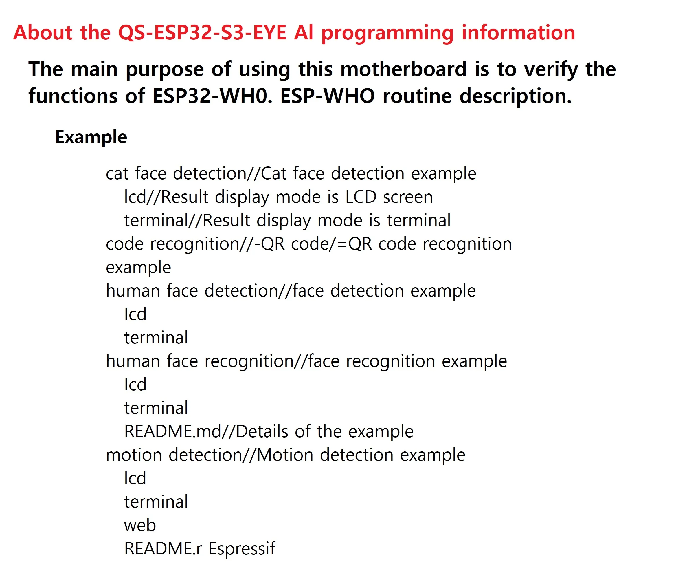 ESP32-S3-EYE Conselho de Desenvolvimento, AIOT Internet das