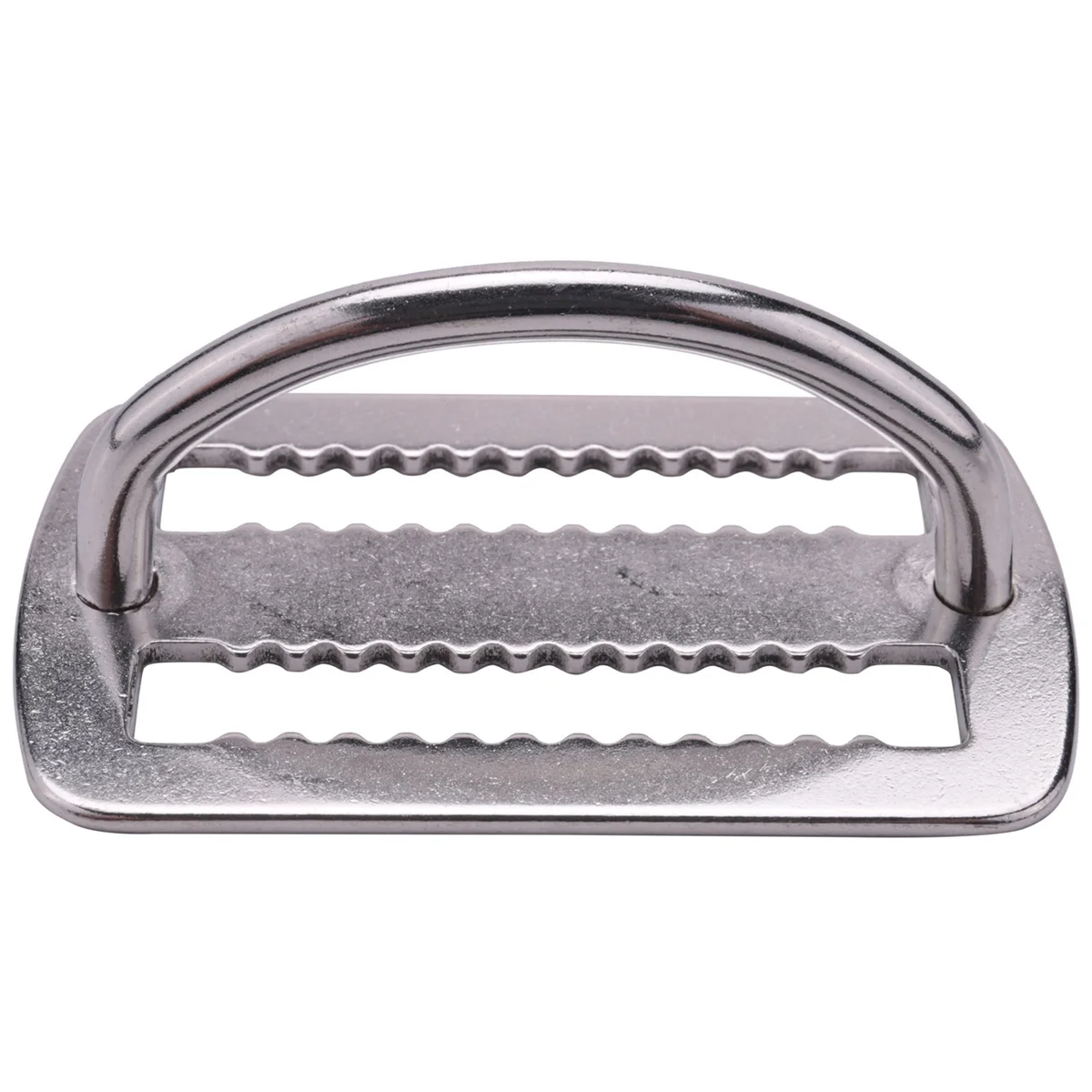 BAAU 6X 316 Stainless Steel D Ring Buckle Scuba Diving Weight Belt Keeper for 5cm Weight Belt Surfing Swimming Sport